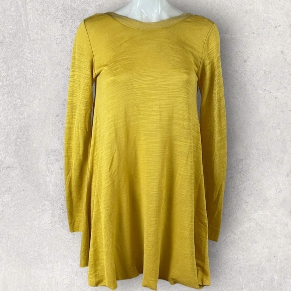 Free People Tops - Free People Golden Long Sleeve Top